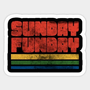 Sunday Funday Sticker